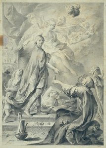Parabola delle vergini sagge e stolte da José Camarón y Boronat